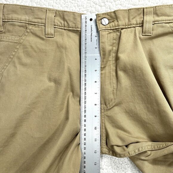 Carhartt Rugged Flex Canvas Pants Men’s 38x30 (Actual 37x29) Relaxed Workwear - Picture 13 of 14